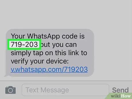 WhatsApp Adım 15'te Bir Telefon Numarasını Doğrulayın