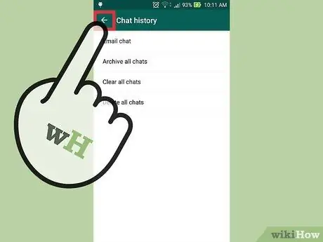 ล้างข้อมูลใน WhatsApp ขั้นตอนที่ 12