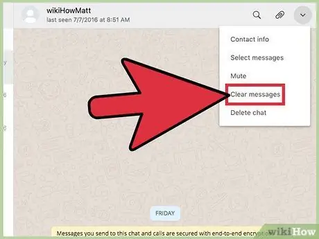 WhatsApp -da Məlumatları Təmizləyin Adım 16