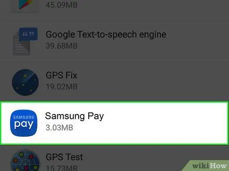 Usuń aplikację Samsung Pay Krok 8