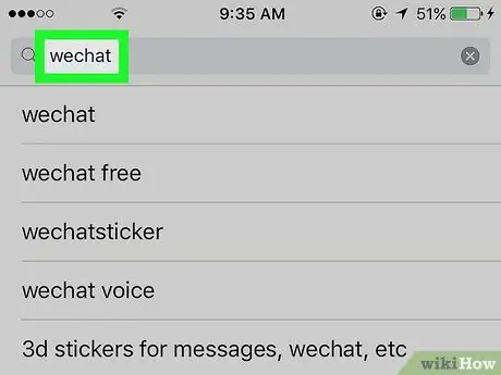 ติดตั้ง WeChat บน iPhone หรือ iPad ขั้นตอนที่ 3