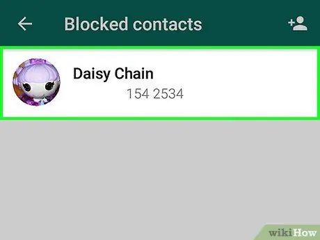 Unblock Contacts on WhatsApp Step 14