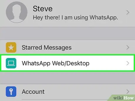 Buka Blokir Kontak di WhatsApp Langkah 17