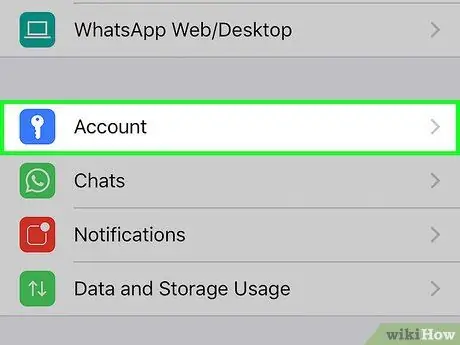 Deblokkeer kontakte op WhatsApp Stap 3