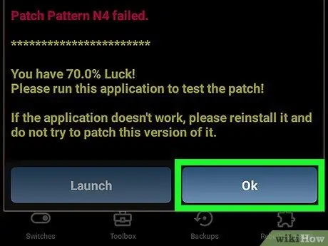 Use Lucky Patcher en Android Paso 16