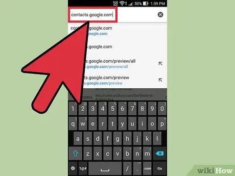 Tanggalin ang isang Pakikipag-ugnay sa Android Hakbang 12