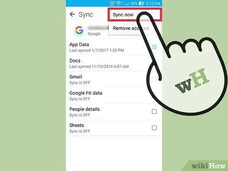 Hapus Kontak Android Langkah 19