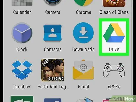 Kopjoni skedarët e Google Drive në Android Hapi 1