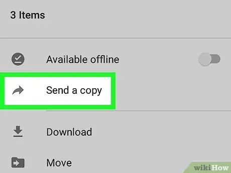 Google Drive Dosyalarını Android 5. Adımda Kopyalayın