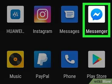 Alika marafiki kwa Facebook Messenger Hatua ya 1