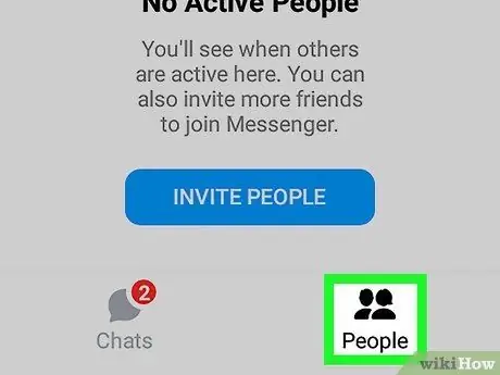 Povabite prijatelje v Facebook Messenger 2. korak