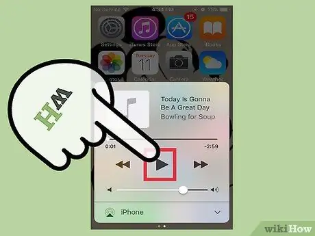 IOS 10 चरण 12. पर गाने दोहराएं