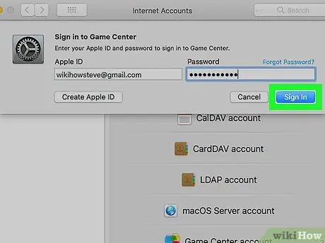 Sign Into Game Center on a Mac Step 8