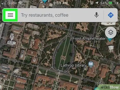 Hapus Riwayat Pencarian Google Maps Langkah 5