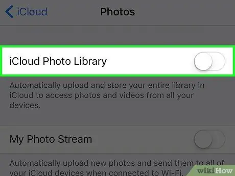 Orijinal Fotoğrafları iCloud 4. Adım Yerine iPhone'unuzda Depolayın