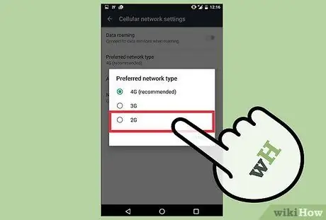 Ahorre energía de la batería en un Android Paso 9