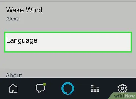 Change Alexa's Language Step 4