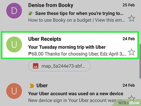 Mag-download ng Mga Resibo ng Uber Hakbang 7