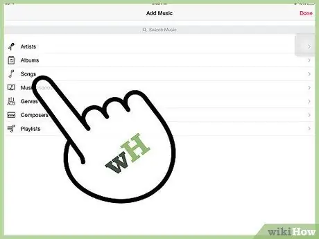 Tengeneza Orodha ya kucheza kwenye iPod Hatua ya 8