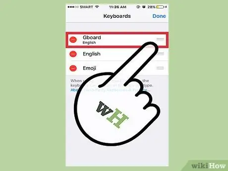 Gboard কীবোর্ড সেটিংস ধাপ 15 সম্পাদনা করুন