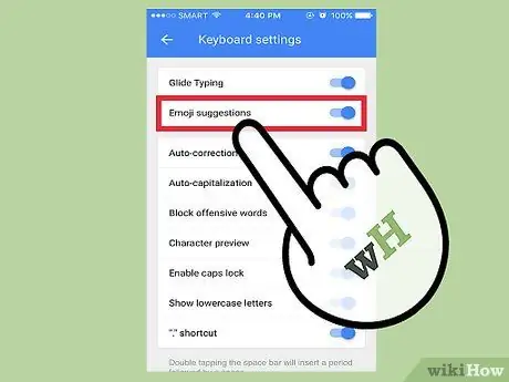 Gboard klaviatura sozlamalarini o'zgartirish 4 -qadam