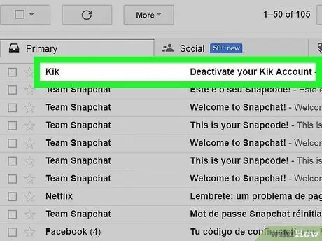 Deaktiver en Kik -konto Trin 10