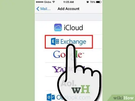 Zsynchronizuj iPhone'a z Microsoft Exchange Krok 2