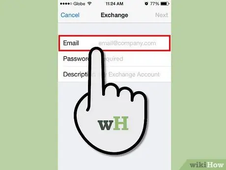 Синхронизируйте свой iPhone с Microsoft Exchange Шаг 3