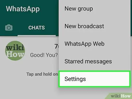 'قم بتعطيل العلامات الزرقاء "تم عرض الرسالة" في WhatsApp الخطوة 8