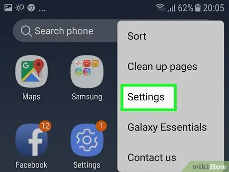 Скрыть приложения на Samsung Galaxy Step 3