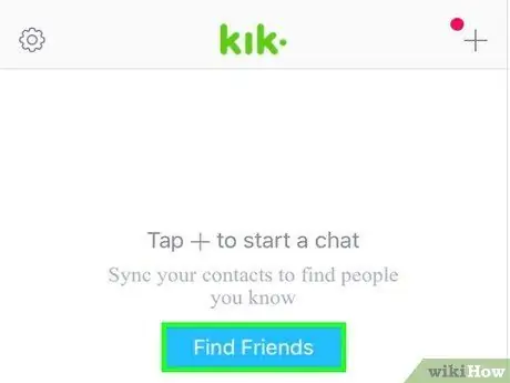 إرسال المرفقات على Kik Messenger الخطوة 2