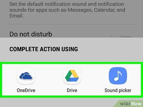 Ajouter une sonnerie sur Samsung Galaxy Étape 6