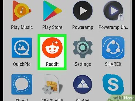 Odkaz na používateľa na serveri Reddit v systéme Android Krok 1