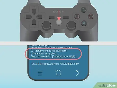 Χρήση ασύρματου ελεγκτή PS3 στο Android με το Sixaxis Controller Βήμα 23