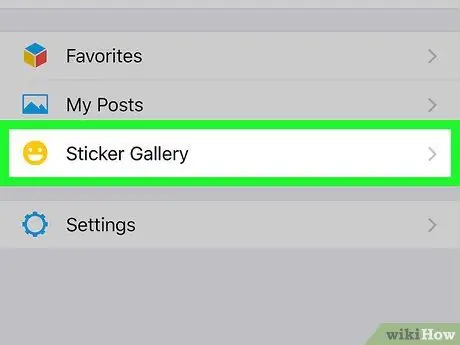 Membuat Stiker di WeChat di iPhone atau iPad Langkah 3