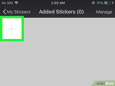 Membuat Stiker di WeChat di iPhone atau iPad Langkah 6