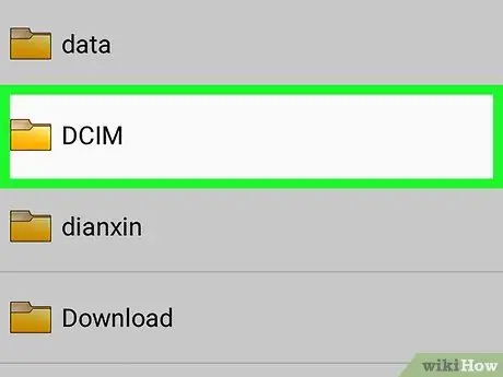 Dostop do datotek v sistemu Android 3. korak