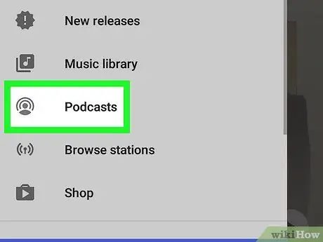 Lyssna på podcaster på Android Steg 3