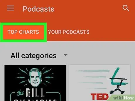 Dengarkan Podcast di Android Langkah 4