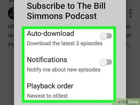 Dengarkan Podcast di Android Langkah 7