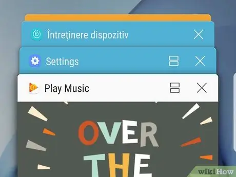 Schließen Sie Apps auf einem Samsung Galaxy Schritt 2