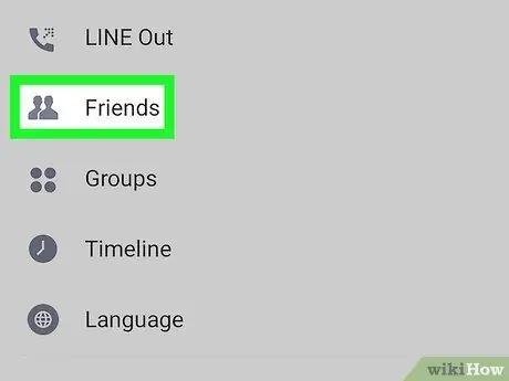 Hapus Kontak Aplikasi LINE di Android Langkah 7