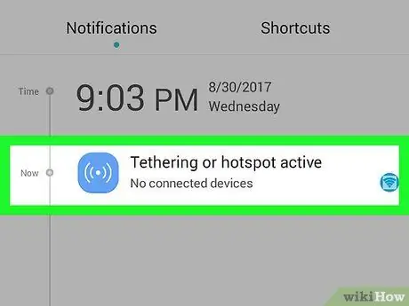 Kyk wie aan u hotspot gekoppel is op Android stap 3