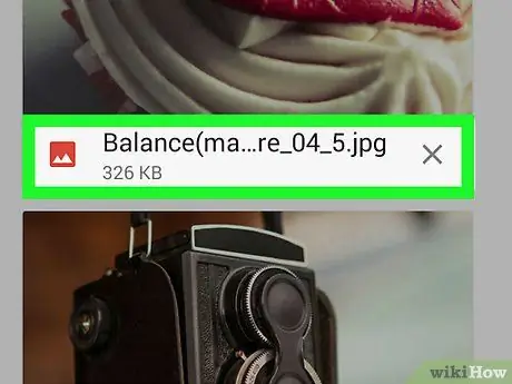 Fotografi me email nga një telefon Android Hapi 11