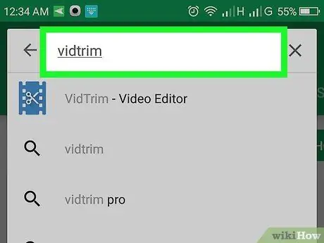 Trim en video på Android Trin 2