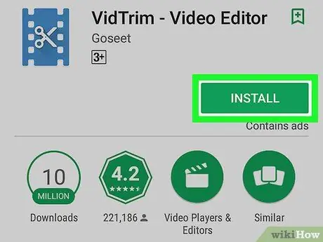 Trim en video på Android Trinn 4