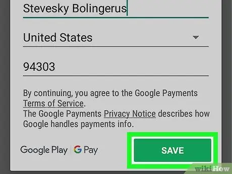 Add Money to Google Play Step 9