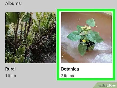 Alben in Google Fotos auf Android zusammenführen Schritt 3