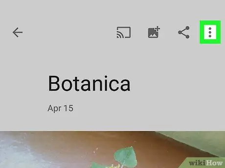 Zlúčenie albumov vo Fotkách Google v systéme Android Krok 4