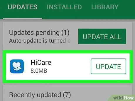 Update an Android App Step 17